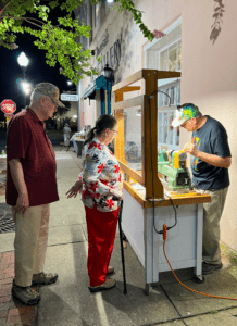 Quayside Art Gallery Leland on Gallery Night Pensacola