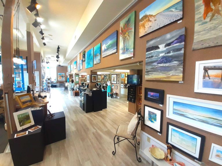 First Floor of Quayside Art Gallery Pensacola FL